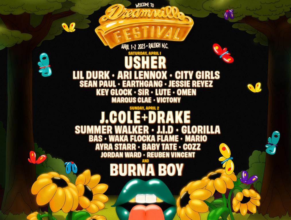 dreamville festival 2023 lineup