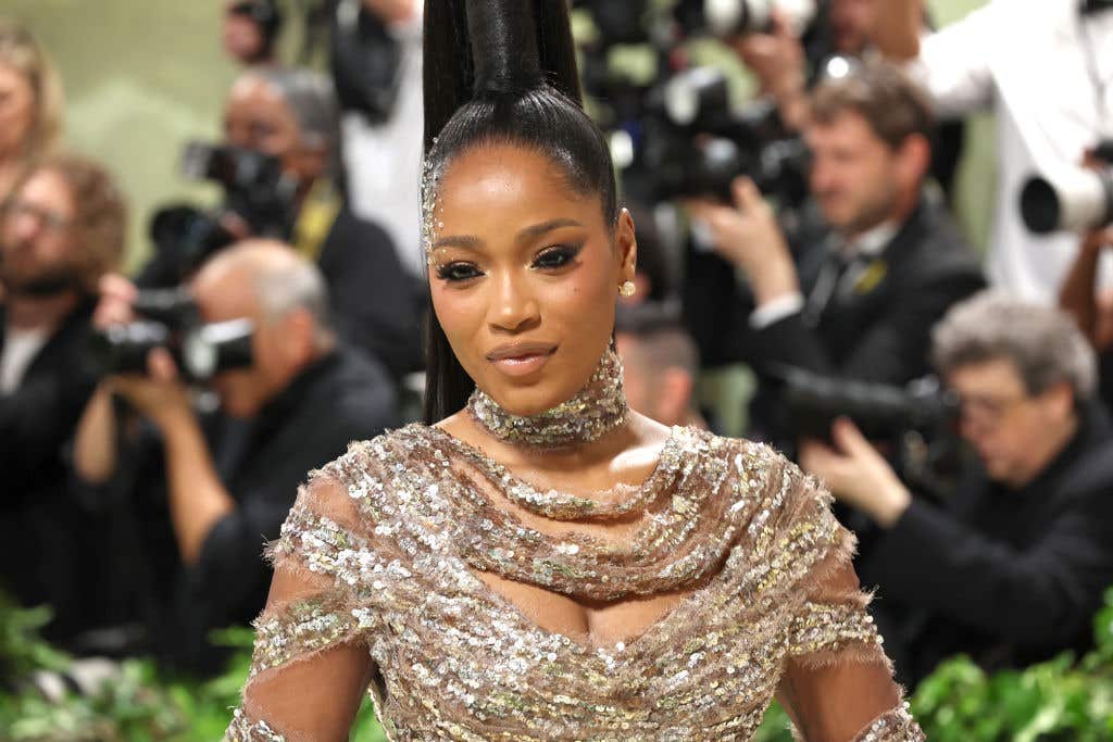 Keke Palmer attends The 2024 Met Gala Celebrating "Sleeping Beauties: Reawakening Fashion" at The Metropolitan Museum of Art on May 06, 2024 in New York City.