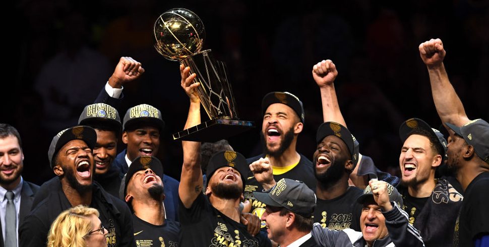 The Golden State Warriors Know How To Celebrate